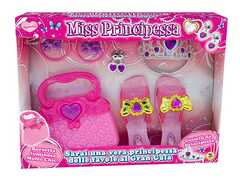 Giocattolo Miss Signorina. Miss Principessa Accessori Borsetta E Scarpette Teorema