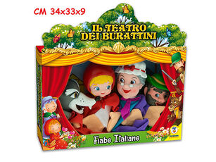 Giocattolo Marionette Teatrino Fiabe Italiane Teorema