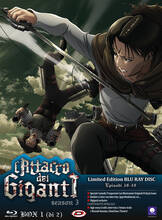 Film L' attacco dei giganti. Stagione 3. Box #01 Eps.1-12. Limited Edition (Blu-ray) Tetsuro Araki