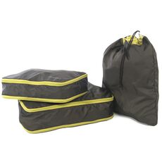 Idee regalo Set organizzatori per valigia Tucano Piego Travel Set. Grigio Carbon Tucano