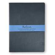 Cartoleria Quaderno cucito Biocover piccolo a righe. Blu Alfabet