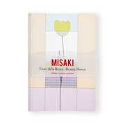 Cartoleria Quaderno punto singer Misaki piccolo a pagine bianche. Fiore colorato Alfabet