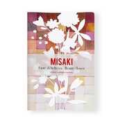 Cartoleria Quaderno punto singer Misaki piccolo a pagine bianche. Fiore bianco Alfabet