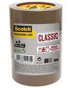 Cartoleria Nastro Da Imballo Scotch Classic In Torre Da 3 Rotoli 3 Scotch