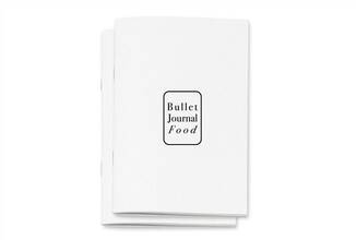 Cartoleria Ricambio refill agende. Food white 13x21cm Giuseppe Di Natale