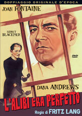Film L' alibi era perfetto (DVD) Fritz Lang