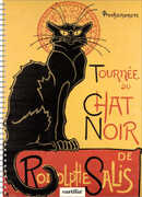 Cartoleria Quaderno spiralato A4 carta pregiata color avorio. La tournée du Chat Noir Cartilia