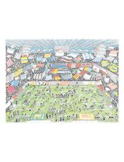 Giocattolo Puzzle Formiche 1080 pezzi. Calcio. Stadio Akena