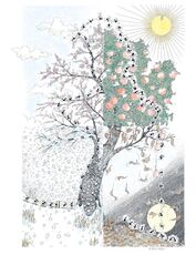 Giocattolo Puzzle Formiche 1080 pezzi. 4 stagioni Akena