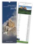 Cartoleria Calendario 2019 Dolomiti con spirale Akena