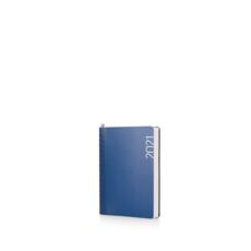 Cartoleria Agenda giornaliera InTempo 2019, 12 mesi, Kairos small cuoio rigenerato. Blu InTempo