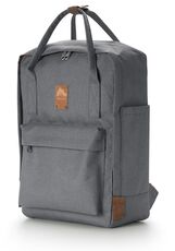 Cartoleria Zaino InTempo Woodstock Grigio - 27x38x16 InTempo