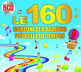 CD Le 160 canzoni per bambini più belle di sempre (Box Set)