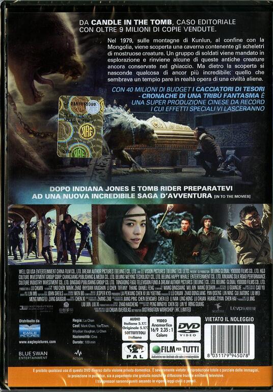 I cacciatori di tesori. Cronache della tribù fantasma (DVD) DVD Film di Chan Lu Avventura IBS I cacciatori di tesori. Cronache della tribù fantasma (DVD) DVD Film di Chan Lu Avventura IBS