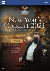 Film New Year's Concert 2021. Teatro La Fenice (DVD) Fabrizio Guttuso Alaimo