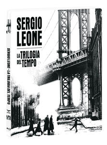 Film Cofanetto Sergio Leone. La trilogia del tempo. Steelbook + Libro (3 Blu-ray) Sergio Leone