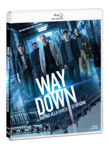 Film Way Down. Rapina alla Banca di Spagna (Blu-ray) Jaume Balagueró