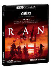Film Ran (4Kult + Card numerata) (Blu-ray + Blu-ray Ultra HD 4K) Akira Kurosawa
