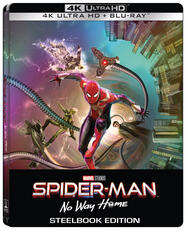 Film Spider-Man. No Way Home. Steelbook (Blu-ray + Blu-ray Ultra HD 4K + Magnete) Jon Watts