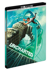 Film Uncharted. Steelbook (Blu-ray + Blu-ray Ultra HD 4K + Segnalibro + Booklet) Ruben Fleischer