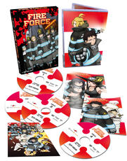 Film Fire Force. Stagione 1. Serie TV ita (4 DVD + 2 Booklet & Card Numerata) Yuki Yase
