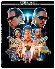 Film Men in Black. 25°Anniversario Steelbook (Blu-ray + Blu-ray Ultra HD 4K) Barry Sonnenfeld