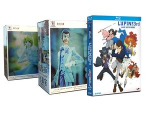Film Lupin III. La quarta serie (3 Blu-ray + 2 Action Figures Lupin & Rebecca) Monkey Punch