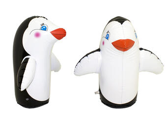 Giocattolo Pinguino Sempreimpiedi Cucciolo 45 Cm Wild Beach Art