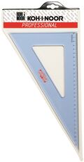 Cartoleria Squadra in plexiglass trasparente Koh-I-Noor. 60 gradi, lunghezza 36 cm Koh-I-Noor
