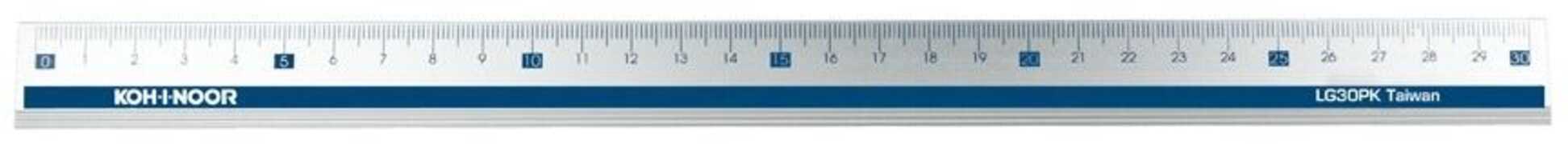 Cartoleria Righello in alluminio Pocket Koh-I-Noor. 30 cm Koh-I-Noor