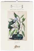 Cartoleria Calendario botanico da parete 2019. Collezione Aboca Museum Aboca Edizioni