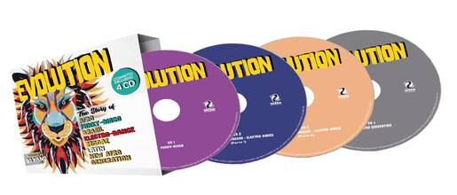 CD Evolution the Story of Afro Funky Disco (Box Set) Yano