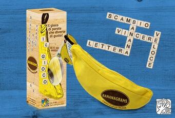 Giocattolo Bananagrams. Gioco da tavolo dV Giochi