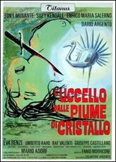 Film L' uccello dalle piume di cristallo Dario Argento