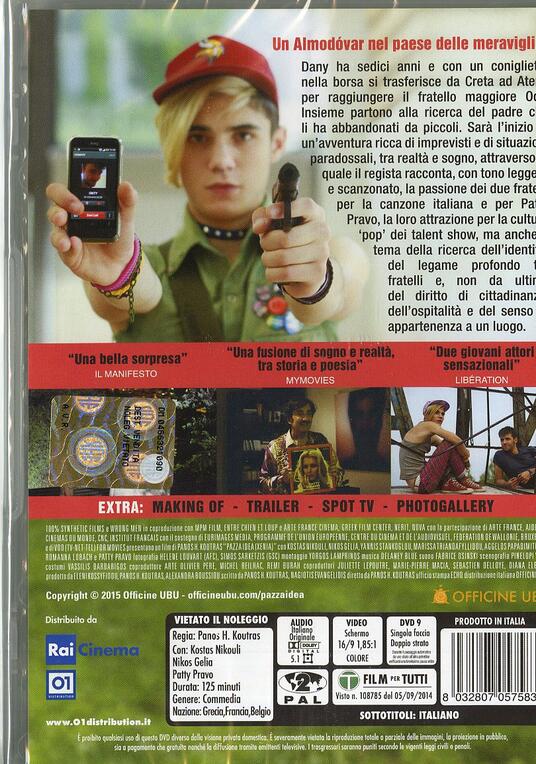 Pazza Idea Dvd Film Di Panos H Koutras Drammatico Ibs