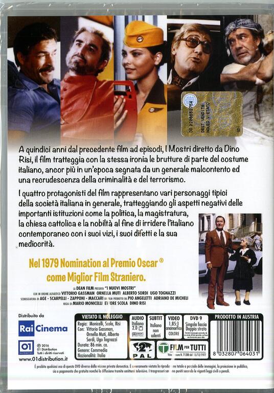 I nuovi mostri DVD Film di Mario Monicelli , Ettore Scola Commedia