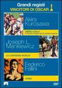 Film Grandi registi da Oscar. Vol. 1 (3 DVD) Federico Fellini Akira Kurosawa Joseph Leo Mankiewicz