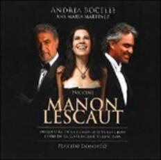 CD Manon Lescaut Andrea Bocelli Placido Domingo Giacomo Puccini