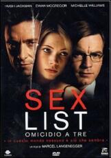 Film Sex List. Omicidio a tre Marcel Langenegger