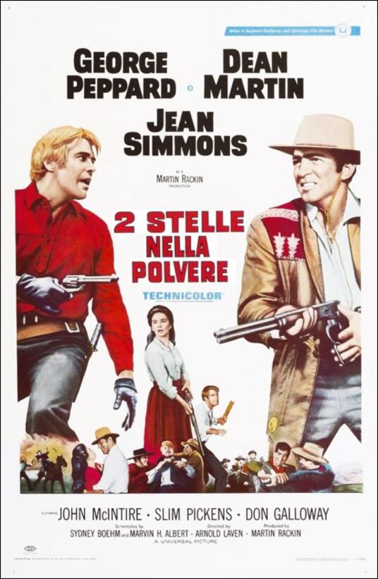 Due stelle nella polvere DVD Film di Arnold Laven Avventura IBS