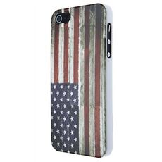 Idee regalo Custodia Wooden US Flag iPhone 5 iStuff