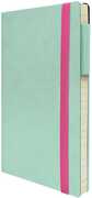 Cartoleria Diario Legami 2018-2019, 18 mesi, settimanale medium. Con Notebook. Verde acqua Legami