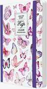 Cartoleria Diario Legami Photo 2018-2019, 18 mesi, settimanale medium. Con Notebook. Farfalla. Butterfly Legami