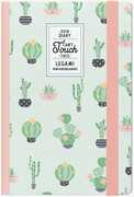Cartoleria Agenda settimanale 2019, 12 mesi, Legami Photo, Medium. Con Notebook. Cactus Legami