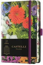 Cartoleria Taccuino Notebook Castelli Eden, Orchid Pocket A Righe - 9x14 cm CASTELLI MILANO