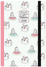 Cartoleria Diario Legami Photo 2019-2020, 16 mesi, giornaliero medium Time to be a Unicorn Legami