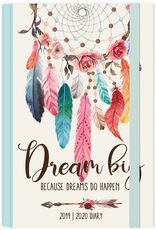 Cartoleria Diario Legami Photo 2019-2020, 16 mesi, giornaliero medium Acchiappasogni. Dreamcatcher Legami