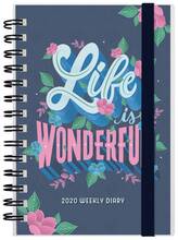 Cartoleria Agenda Legami Photo 2020, 12 mesi, settimanale small con spirale Wonderful Legami