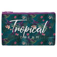 Idee regalo Bustina Legami Zipper Pouch Funky Tropici. Tropical Dreams Legami