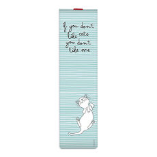 Idee regalo Segnalibro Legami Booklovers con elastico. Gatti. Cats Legami